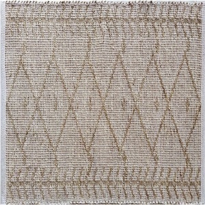 Alfombra de Hierba Marina Natural Tejida Plana, Nuevo Diseño, para Hotel, Sala de Estar, Hogar, Moderna, Geométrica, Reversible, para Picnic - Product Image 6