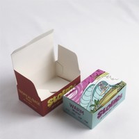Boîte en carton écologique recyclable avec gaufrage, doublure en éponge, pelliculage brillant, personnalisable en couleur, fermeture magnétique, boîte en papier