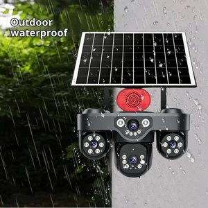 Fosvision Eseecloud 8MP4レンズ AOV 4G IPカメラ HD屋外<span class=keywords><strong>CCTV</strong></span>ナイトビジョン 双方向PTZモバイル追跡 ソーラークラウドカメラ - Product Image 5