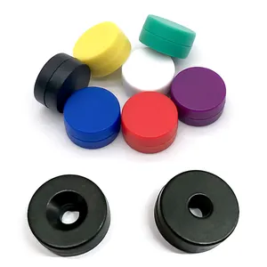 Buon prezzo plastica colorata D12 D16 D22 ufficio fisso carta A4 forte pulsante magnetico insegnamento magnete Push Pin al neodimio