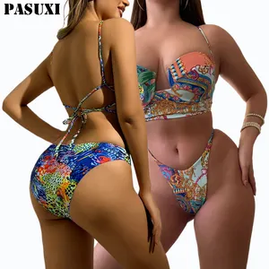 PASUXI fabbrica all'ingrosso Sexy Bikini Set costume da bagno donna cava un pezzo costumi da bagno per le donne