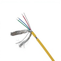 Kabel Komunikasi Sinyal RVVP Berlapis Timah/Tembaga Murni, Terlindung, Multicore, Terpilin, 2/3/4/5/6/7/8 Inti, 0.2mm-1.5mm
