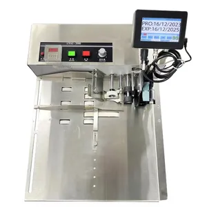 Yaomatec Desktop automatic batch date code printing paper numbering counting ink coding machine