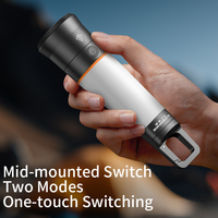 Lampe de poche rechargeable SUPERFIRE F12 pour le camping - 400 lumens, faisceau de 340 m, deux modes d'éclairage latéral avant pour le camping et l'utilisation en extérieur