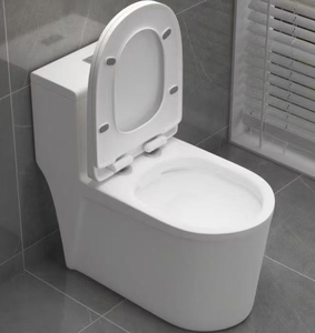 Inodoro de Cerámica de Una Pieza con Doble Descarga y Alta Tasa de Descarga, Sanitario para Baño WC - Product Image 2