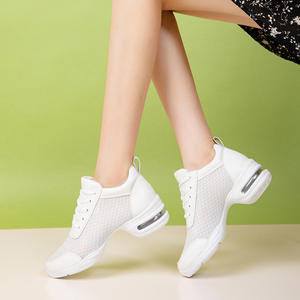 Cojín de aire de color blanco, gran oferta, zapatos de baile de <span class=keywords><strong>Jazz</strong></span> personalizados, zapatillas de baile transpirables - Product Image 5