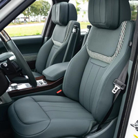 Housses de siège complètes en cuir Nappa sur mesure pour Land Rover Range Rover Vogue Executive L405 L460, protection intérieure des sièges