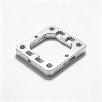 Support d'adaptation d'étrier de frein en acier inoxydable usiné CNC en aluminium billette haute résistance par électroérosion à fil pour conversion de frein à disque