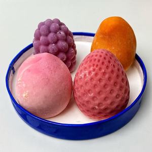 Nuevo producto Nuevo diseño Mini frutas Helado suave Cuatro sabores afrutados en una taza Helado de celebridad de Internet de moda - Product Image 2
