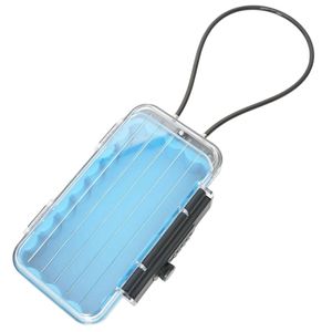 Coffre-fort de voyage étanche avec apparence bleue colorée, serrure à combinaison à 4 chiffres G13, rangement suspendu pour le camping en plein air - Product Image 4