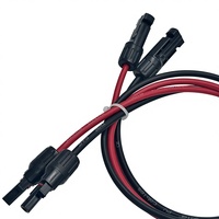 Adaptateur solaire YUEEYOUNG XT60 avec connecteur mâle-femelle, 2 broches en cuivre, IP68, 30A, 1000V, boîtier en PVC