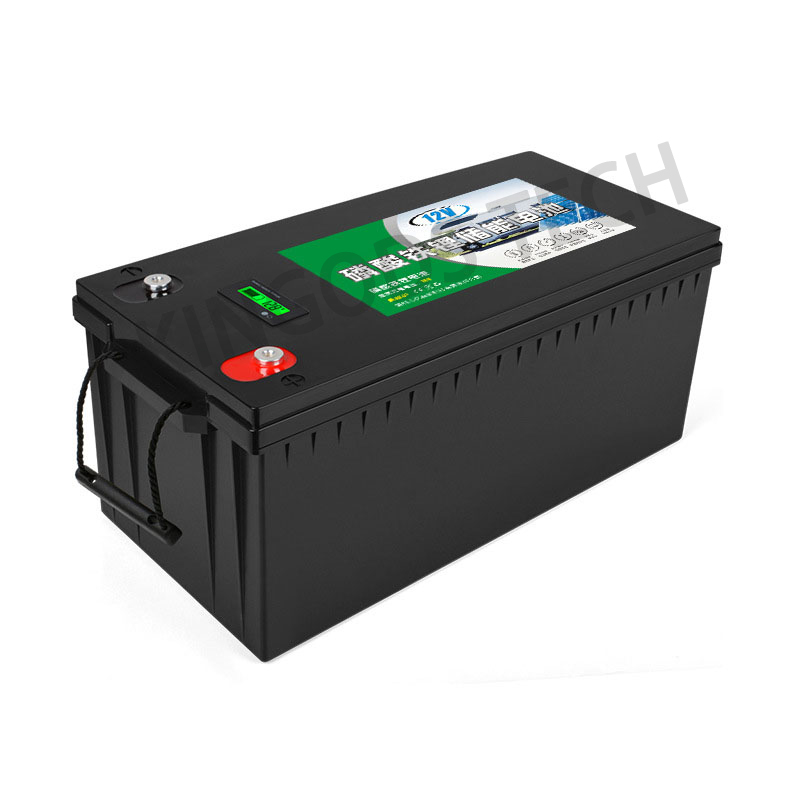 12 В литий-железо-фосфатная батарея высокой мощности 24 в большой емкости 100 Ач 400 Ач RV батарея солнечная батарея