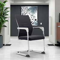Chaise de conférence moderne en maille Mobilier de bureau en acier bon marché pour salle de conférence et salon directement de l'usine pour usage hospitalier