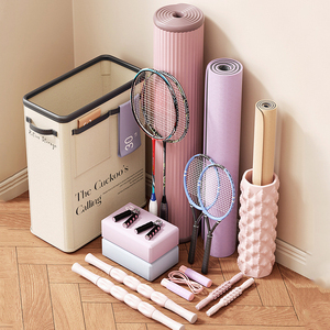 Scatola portaoggetti <span class=keywords><strong>per</strong></span> yoga rettangolare pieghevole in tessuto, multiuso, portatile, mobile, organizer <span class=keywords><strong>per</strong></span> accessori e tappetini da yoga - Product Image 6