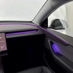 Luz Ambiental para Auto de Alta Calidad, Tira LED Acrílica Symphony, Lámpara Interior para Tesla Model 3/Y 2023-2025 - Product Image 2