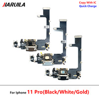 Connecteur de Port de charge USB de téléphone portable pour iPhone 11 Pro / 11 Pro Max Port de charge connecteur de quai remplacement de câble flexible