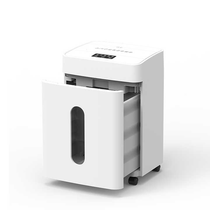 Low noise 25L office paper shredder CrossCut 6sheets p4 shredder