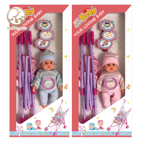 Nouvelles poupées bébés reborn roses de 30 cm, adorables et réalistes, pour enfants et cadeaux pour filles