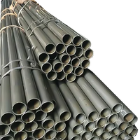 Tuyau en acier sans soudure ASTM A106 Gr.B 2-6 pouces SCH40 SCH80 Tube en acier au carbone haute pression certifié BIS pour chaudière