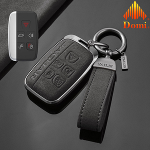 Custodia Protettiva Premium in Lega di Zinco e Pelle per Chiave Auto, Lusso per <span class=keywords><strong>Jaguar</strong></span> <span class=keywords><strong>F</strong></span>-<span class=keywords><strong>Pace</strong></span> XE XF XJ <span class=keywords><strong>F</strong></span>-Type E-<span class=keywords><strong>Pace</strong></span> e Land Rover Evoque - Product Image 4