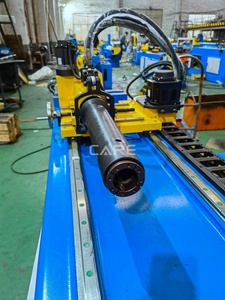 DW50CNC中国2轴自动液压数控弯管机不锈钢铝家具弯管机 - Product Image 4