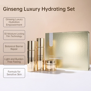 Preço de Atacado: Kit Trio de Cuidados com a Pele Glow Revival com <span class=keywords><strong>Ginseng</strong></span>, Vitamina C e Ácido Hialurônico – Creme, Sérum e Tônico para Hidratação Noturna e Tom de Pele Radiante - Product Image 2