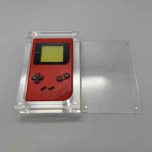 Clean Game Boy Console Original Advance Couleur <span class=keywords><strong>Pokemon</strong></span> Tcg Booster Boîte Acrylique Affichage Game Boy DMG Acrylique Magnétique Cas - Product Image 2