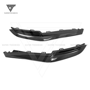 Difusor trasero de fibra de carbono estilo Supertechnics para BMW Serie 3 G80 M3 2021 - Product Image 5