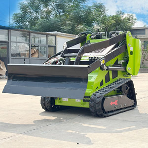 Offre Spéciale Honda Engine Somate 690 Mini Skid Steer Loader Chargeur frontal hydraulique fiable CE EPA Approuvé Essence - Product Image 1