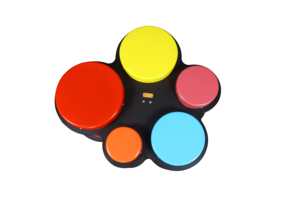 学校の遊び場や屋外での使用に適した幼稚園児用のプロ仕様スチールドラム楽器セット - Product Image 3