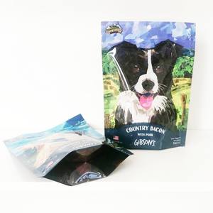 עיצוב מותאם אישית אריזת פינוק לחיות מחמד פאוץ' שקית מיילר בדרגת מזון מזון לחיות מחמד מזון לחיות מחמד הקפאה ייבוש עבור מזון לחיות מחמד שקיות פלסטיק - Product Image 5