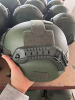 Casque tactique Ops Core OD Green SF HHV ACH MICH Wendy M88 à coupe haute en aramide, niveau 3A, niveau IIIA, BR2, UHMWPE, casque balistique rapide