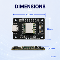 Module de capteur IMU AHRS 10 axes haute précision avec baromètre, magnétomètre, gyroscope, USB Type C, I2C, UART pour robots ROS