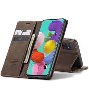 CaseMe fábrica Retro Wallet Case para <span class=keywords><strong>Samsung</strong></span> A51 A31 A21s A41 A52 A53 A54 A55 Smartphones Precio barato para <span class=keywords><strong>Samsung</strong></span> A51 Flip Case - Product Image 3