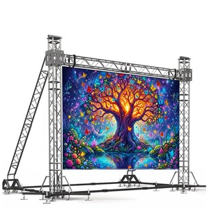 Pantalla LED Moderna de 500*1000mm, Inalámbrica, con Función de Rotación de Contenido, Resistente a la Humedad, Módulo LED para Oficina - Product Image 2