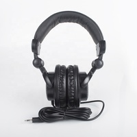 Casque stéréo filaire supra-auriculaire confortable et portable, avec haut-parleur de 50 mm, interface 3,5 mm, pour DJ