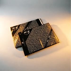 Enveloppes de Courrier Noires Imprimées en LDPE Recyclable de Qualité Supérieure avec Fermeture Auto-Adhésive pour Expédition Sécurisée en Ligne - Product Image 1