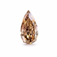 Chenjing - Diamantes Cultivados en Laboratorio, Corte Pera, Champagne, Estilo Europeo Antiguo, de 0.5ct a 1ct, Venta al Por Mayor, HPHT CVD
