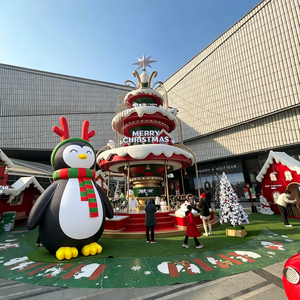 <span class=keywords><strong>Pingüino</strong></span> Inflable Navideño <span class=keywords><strong>de</strong></span> 5 m, Resistente al Agua, <span class=keywords><strong>de</strong></span> Oxford, <span class=keywords><strong>Pingüino</strong></span> Inflable Gigante para Decoraciones Navideñas - Product Image 1