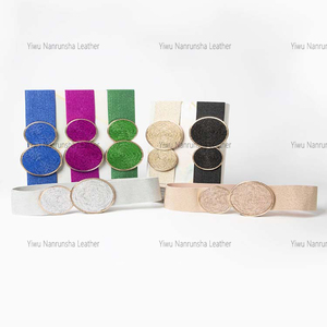 Nuevas hebillas <span class=keywords><strong>de</strong></span> cinturón personalizadas, hebilla redonda tejida <span class=keywords><strong>de</strong></span> paja PP, cubierta <span class=keywords><strong>de</strong></span> cintura a la moda, cinturón <span class=keywords><strong>de</strong></span> vestir decorativo, correas <span class=keywords><strong>de</strong></span> <span class=keywords><strong>rafia</strong></span>, cinturones para <span class=keywords><strong>mujer</strong></span> - Product Image 1