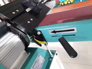 Lijadora de Banda Eléctrica de 230V para Bricolaje, Máquina de Lijado de Pisos, para Trabajos en Madera, para Plantas de Fabricación y Aplicaciones Industriales - Product Image 5