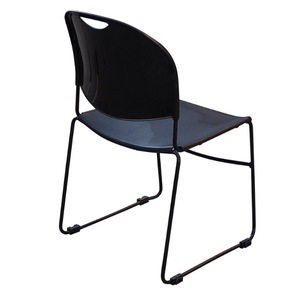 Silla Apilable de Plástico Económica Personalizada para Aulas de Capacitación con Mesa - Product Image 3