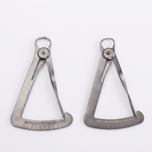 Calibrador de Acero Inoxidable de 0 a 10 mm, Calibrador de Medición Dental y Ortodoncia, Instrumento de Medición Manual para Dentistas y Laboratorios, Certificado CE - Product Image 1