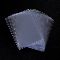 Porte-cartes de crédit et passeports 3 x 4 à chargement latéral et par le haut, anti-RFID, en PVC, pour cartes de visite et cartes d'identité