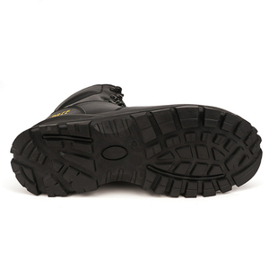 DFAK245 <b>Black</b> Leather <b>Work</b> <b>Boots</b> Waterproof Anti‑Slip Safety Footwear Outdoor Working Field Shoes - Product Image 6