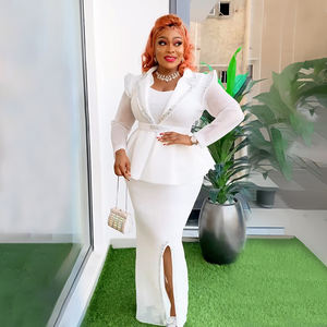 Robe de bureau <span class=keywords><strong>H</strong></span> & D, robes africaines pour femmes, vêtements, <span class=keywords><strong>jupe</strong></span> portefeuille - Product Image 3