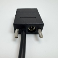 Câble adaptateur blindé personnalisé DB9 RS232 vers RJ50 10P10C de qualité industrielle pour lecteur de codes-barres, PLC et dispositifs médicaux