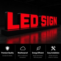 Lettres Corporeuses Lumineuses à LED Frontales Intégrées – Enseignes Lumineuses à LED Frontales Intégrées – Chine
