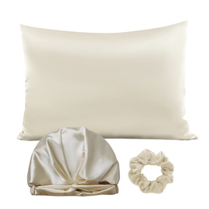 Ensemble de Soins Capillaires de Luxe Personnalisé avec Logo, comprenant une Taie d'Oreiller en Soie Imprimée Tie-Dye pour <span class=keywords><strong>Femme</strong></span>, un Bandeau de Nuit, des Chouchous, des Bonnets et des Wraps pour <span class=keywords><strong>Cheveux</strong></span> - Product Image 5