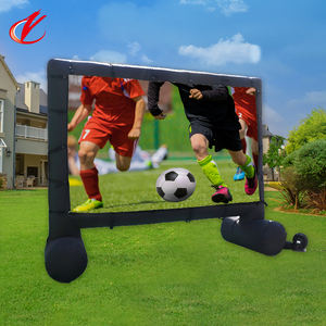 מכירה לוהטת חיצוני מקורה מתנפח סרט מסך הקרנה לשחק מתנפח מקרן מסך מתנפח קולנוע מסך - Product Image 3